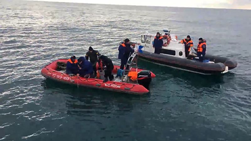 З’явилося відео підйому уламків Ту-154 у Чорному морі