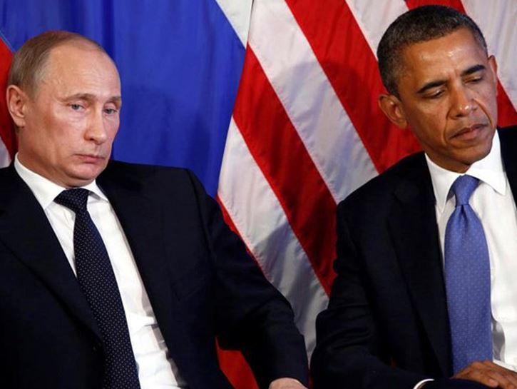 Путін привітав Обаму з Новим роком