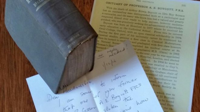 У Британії книжку повернули з запізненням на 120 років