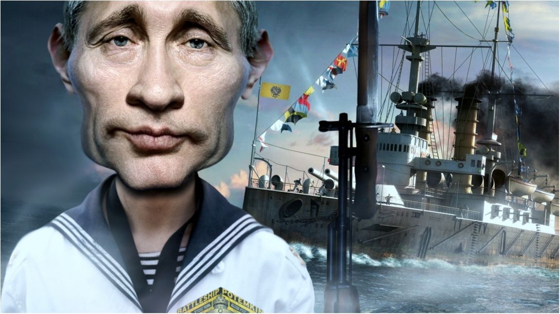 Іронія дня: В Україні прославляли "русскій флот"