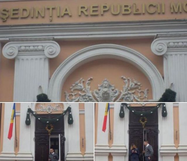 Президент Молдови зняв прапор Європейського Союзу зі своєї резиденції - фото 129642