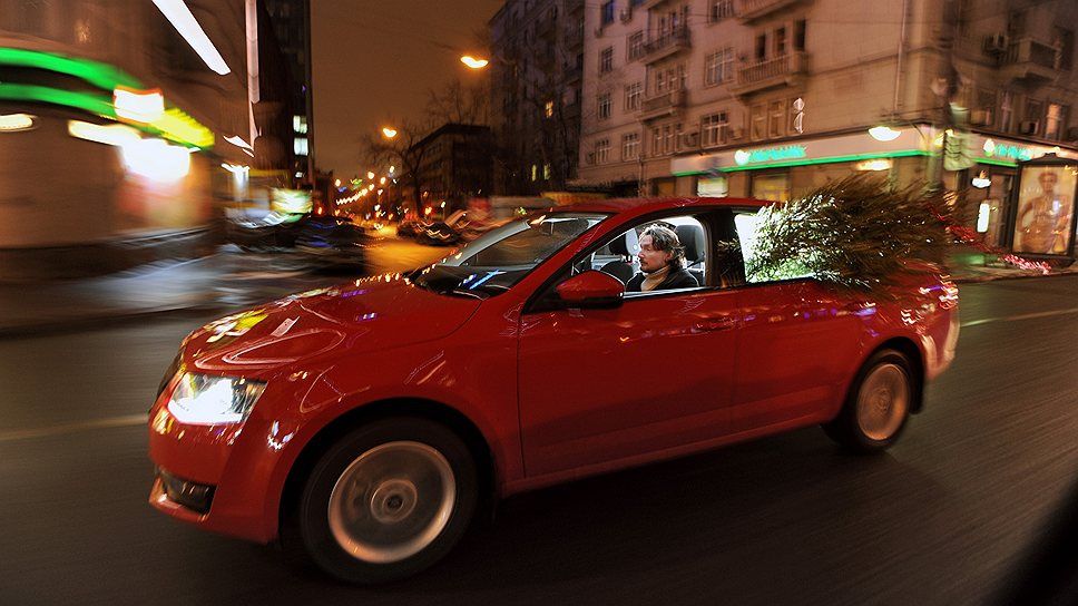 Як привезти новорічну ялинку, якщо вона не поміщається в багажнику