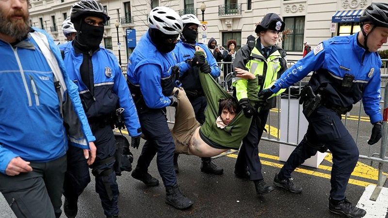 Інавгурація Трампа: у Вашингтоні масові погроми