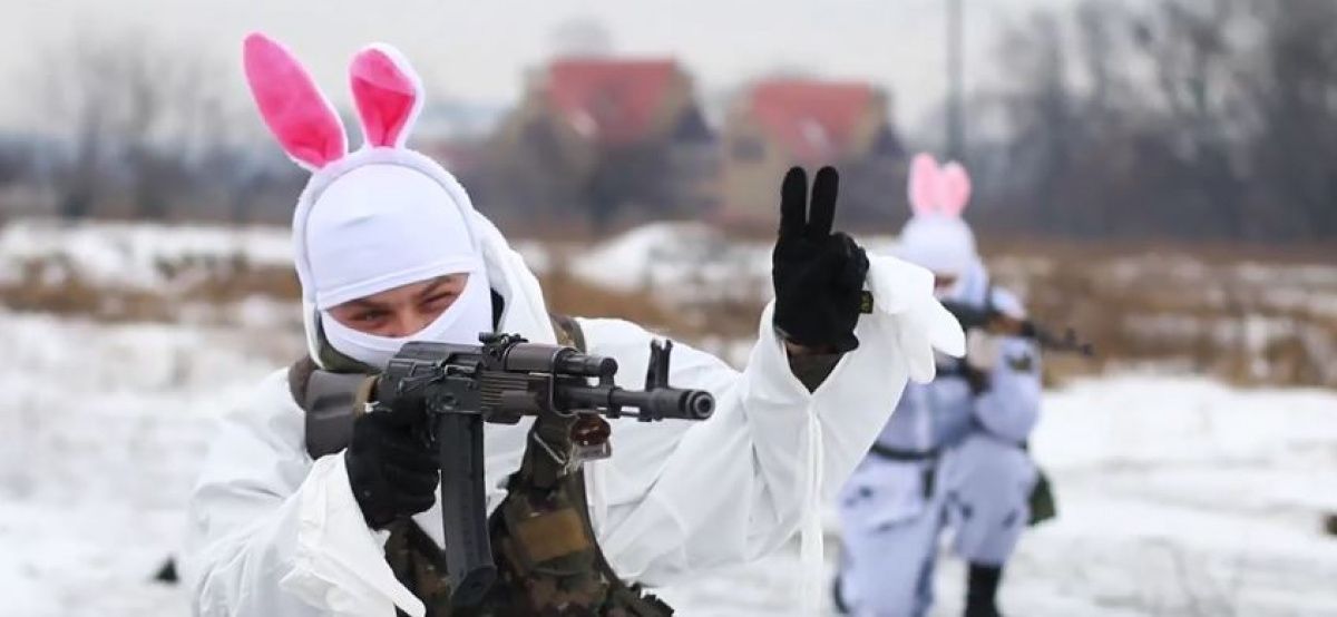 Іронія дня: Донецькі терористи стали зайчиками