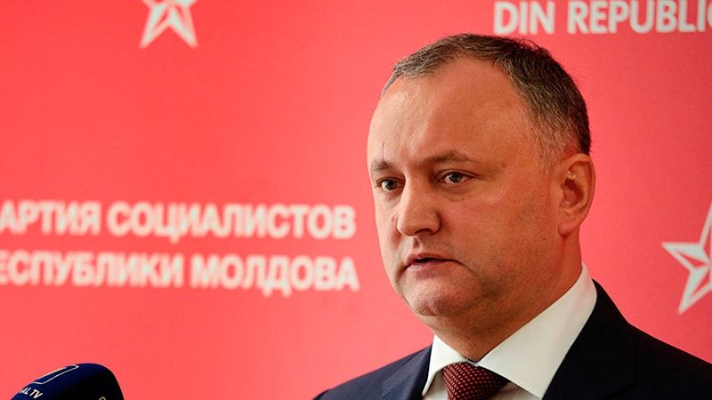 Додон готовий ініціювати референдум про статус Придністров'я