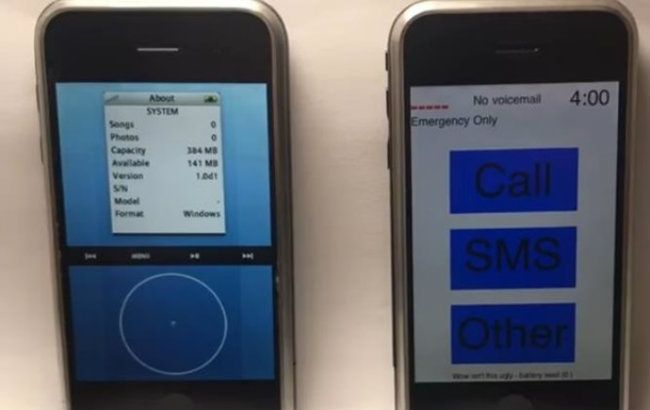У мережі показали прототип першого iPhone