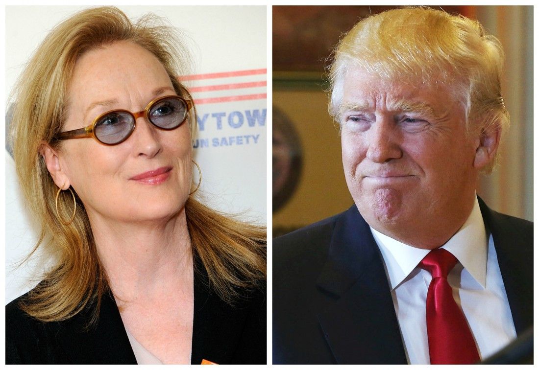 Трамп прокоментував нищівну критику Меріл Стріп