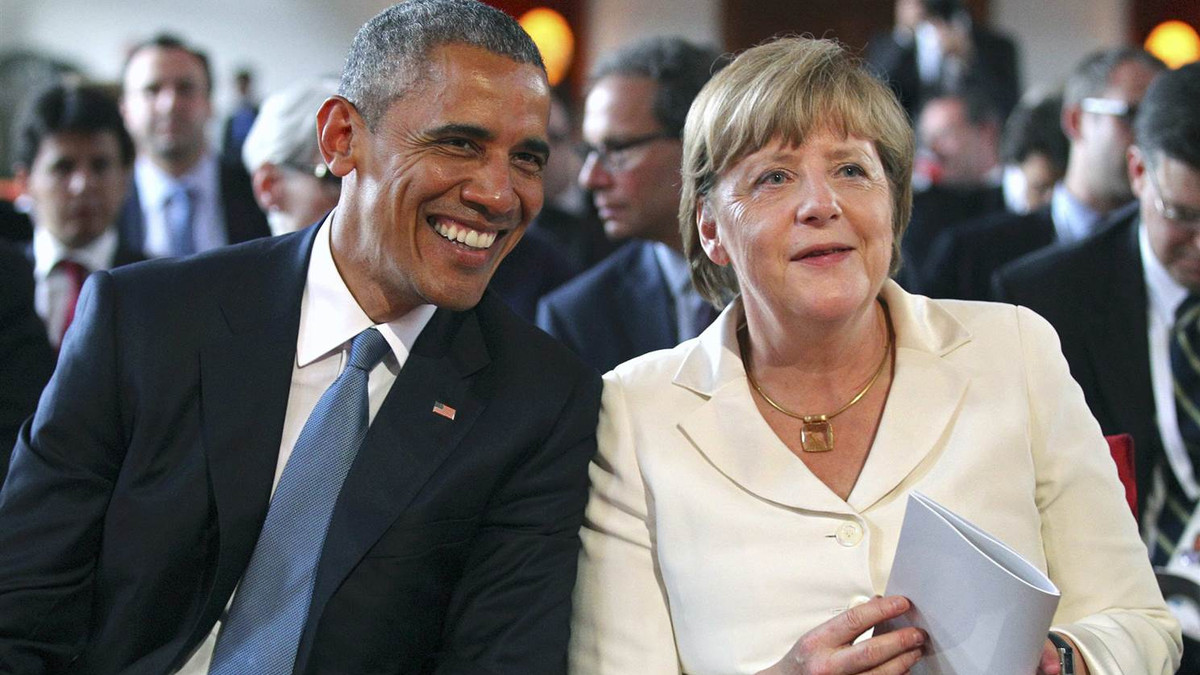 Обама і Меркель - фото 1