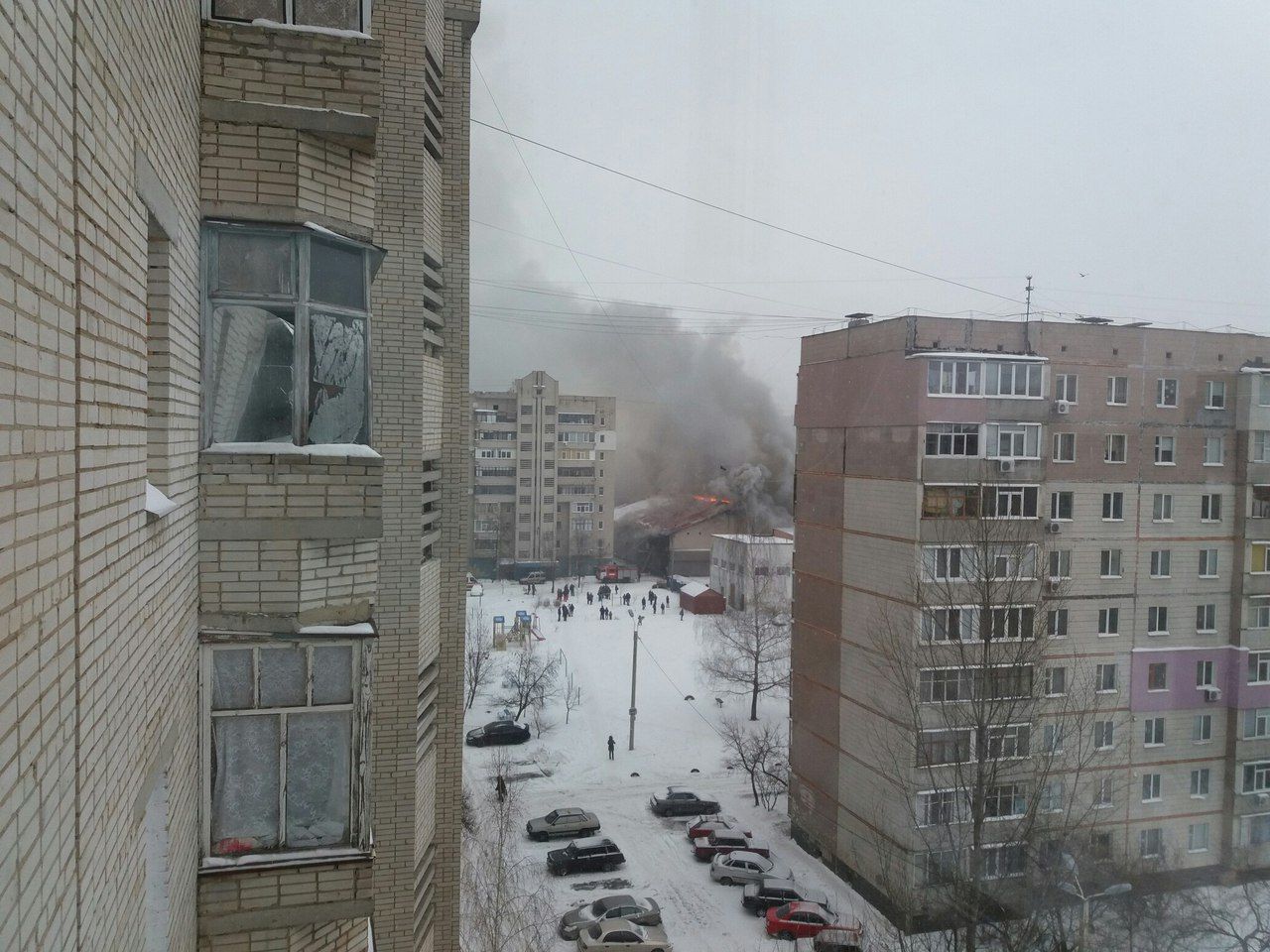 У Сумах спалахнув спортклуб "B-tone"