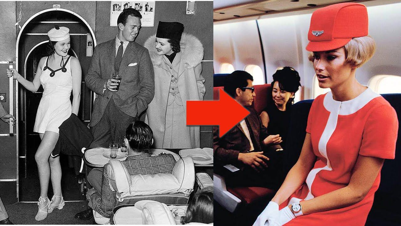 Історію уніформ стюардес показали за дві хвилини