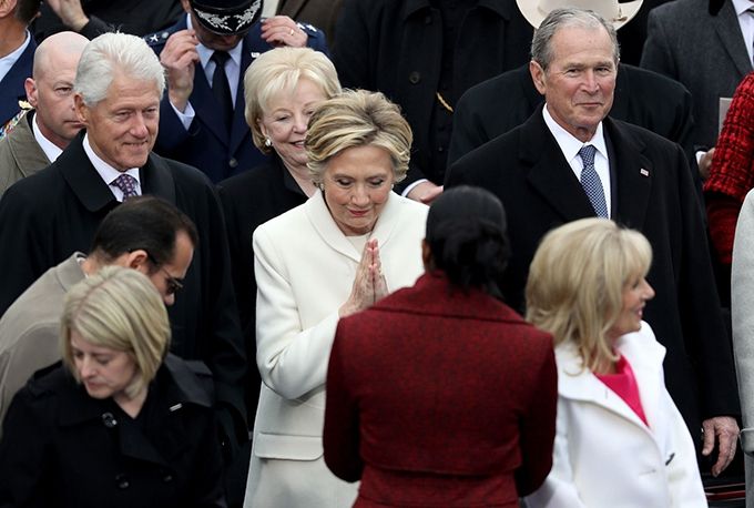 Гілларі Клінтон пояснила свою присутність на інавгурації Трампа