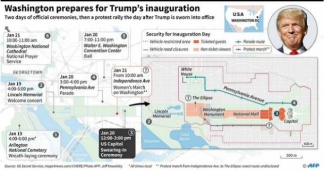 Як пройде інавгурація Трампа: опубліковано графік урочистостей - фото 135444