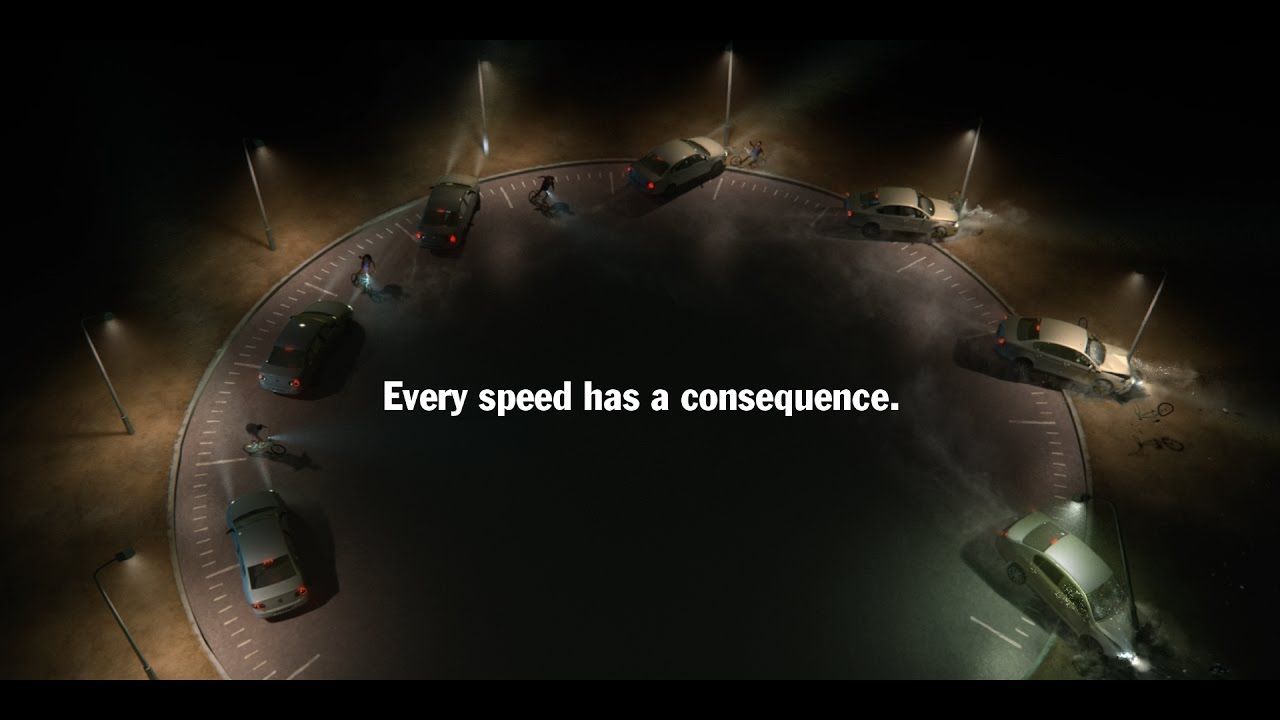 Соціальний ролик показав наслідки аварії залежно від швидкості авто