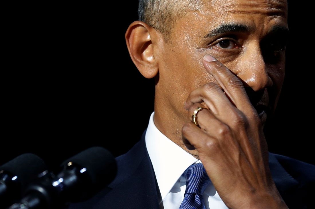 Прощальна промова Обами у фото