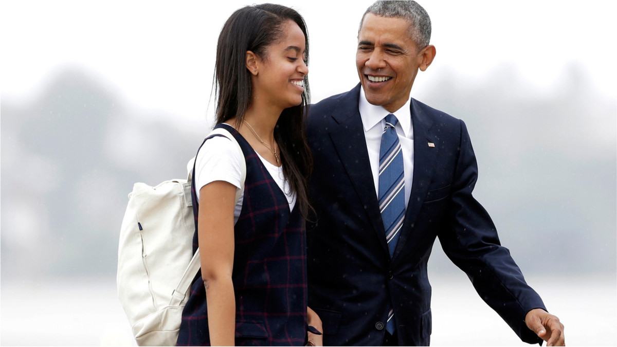 Обама з дочкою - фото 1