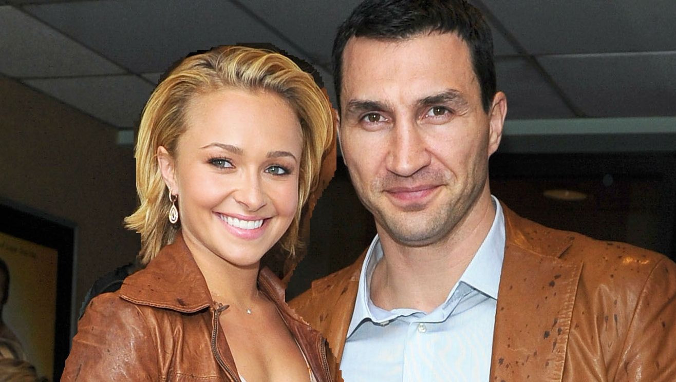 Дворічна донечка Кличка стала на лижі