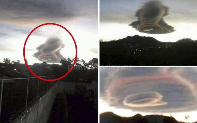 Незвичайні хмари злякали жителів Мексики - фото 137897