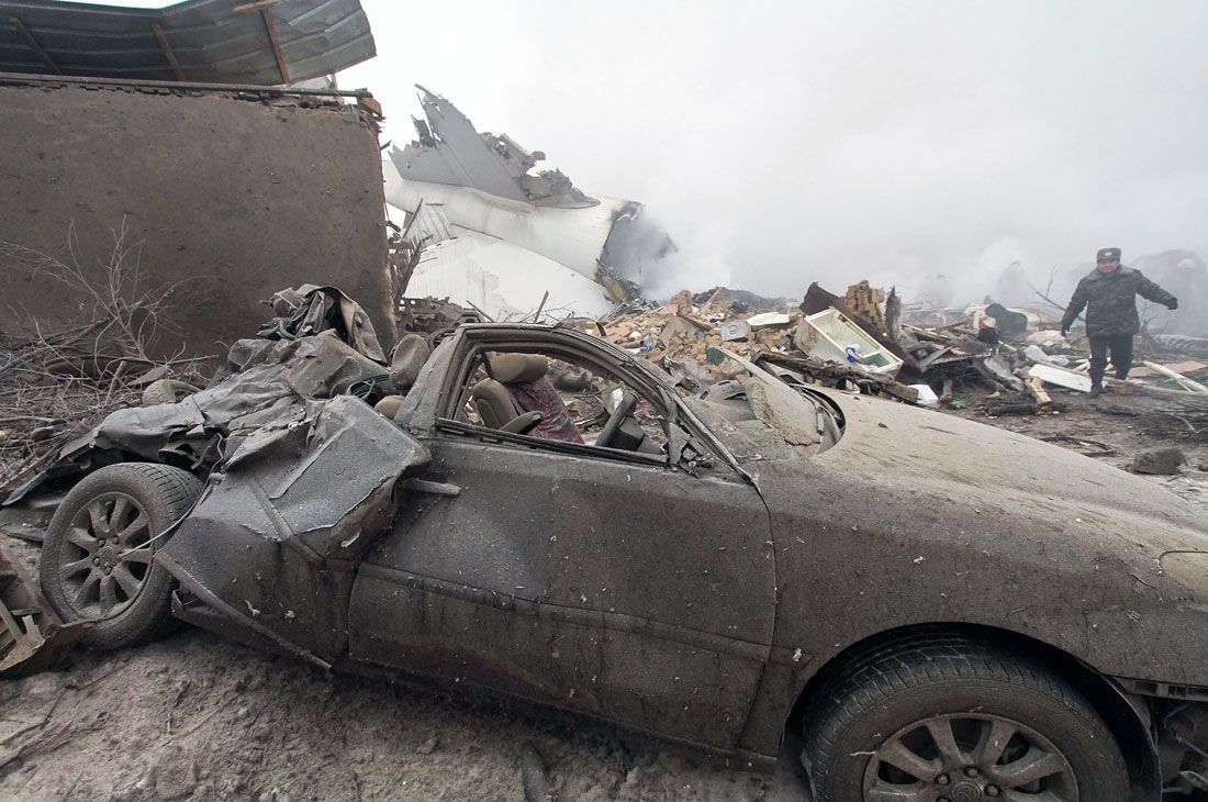 Свідки падіння турецького літака розповіли про перші хвилини катастрофи