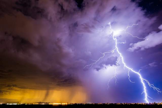 Американець показав неймовірні фото шторму - фото 137224