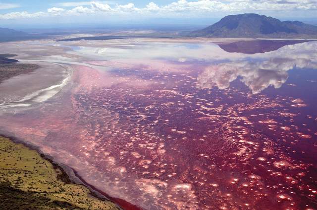 Як виглядає найдивніше за кольором озеро у світі - фото 134827