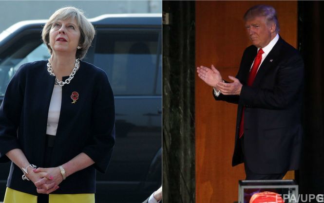 Адміністрація Трампа тричі неправильно написала ім'я Терези Мей