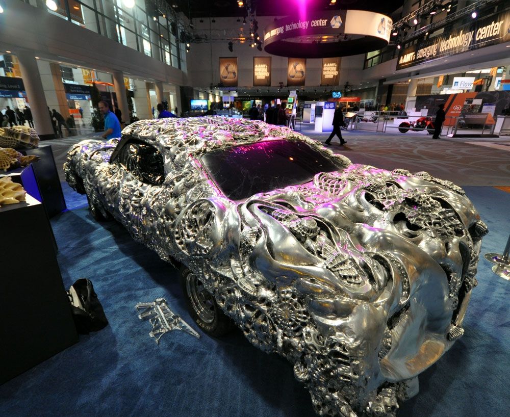 На аукціоні продали автомобіль, надрукований на 3D-принтері