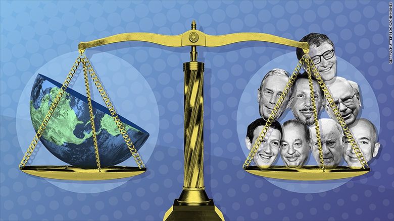 У вісьмох багатіїв є стільки ж грошей, як у половини мешканців Землі - фото 1