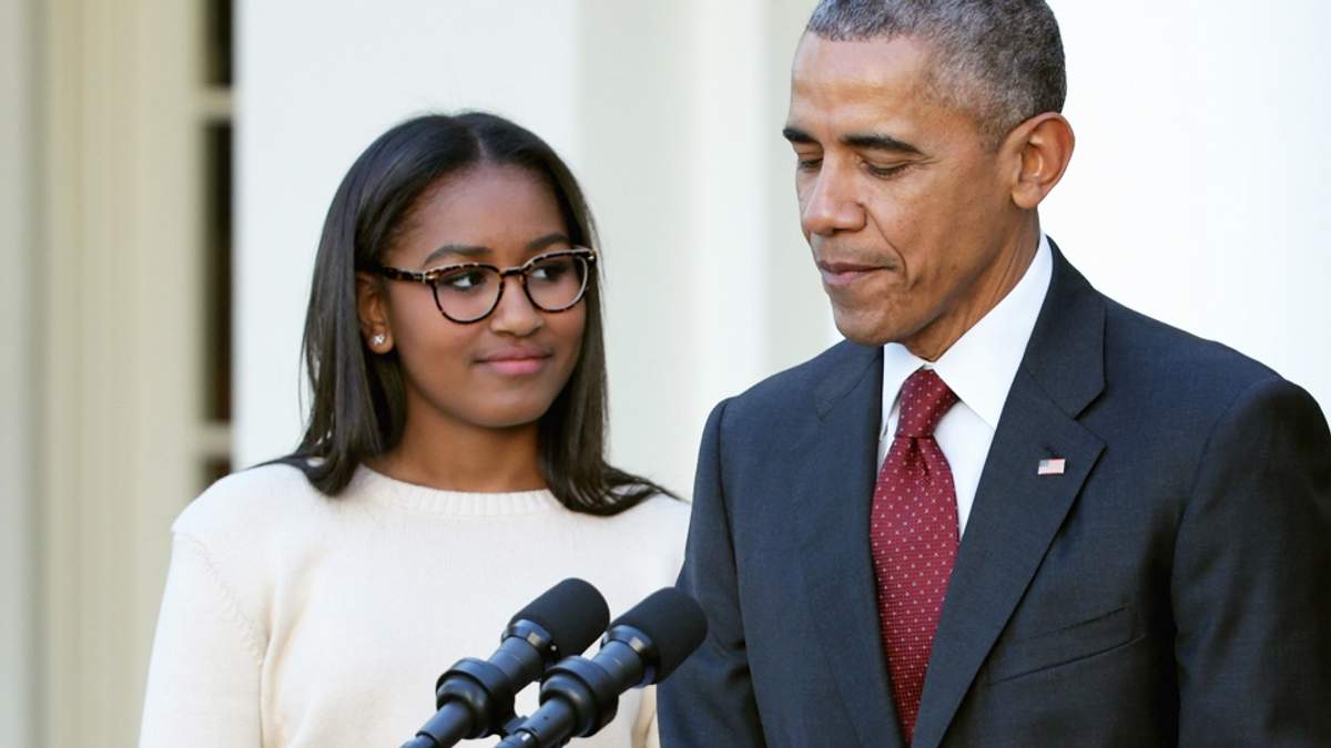Стало відомо, чому молодша дочка Обами пропустила останню промову батька - фото 1