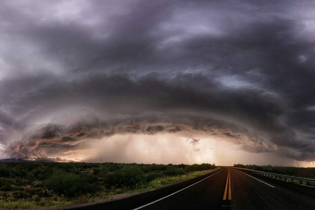 Американець показав неймовірні фото шторму - фото 137232