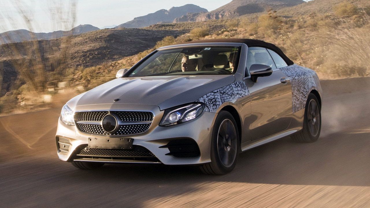 Як виглядає новий кабріолет Mercedes-Benz E-Class: ефектні фото