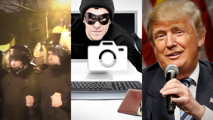 Новий вид автошахрайства та сутички на Майдані: 19 лютого в трьох фото - фото 1