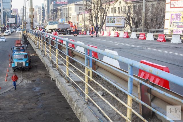 Як виглядає Шулявський міст після обвалення: нові фото - фото 147263