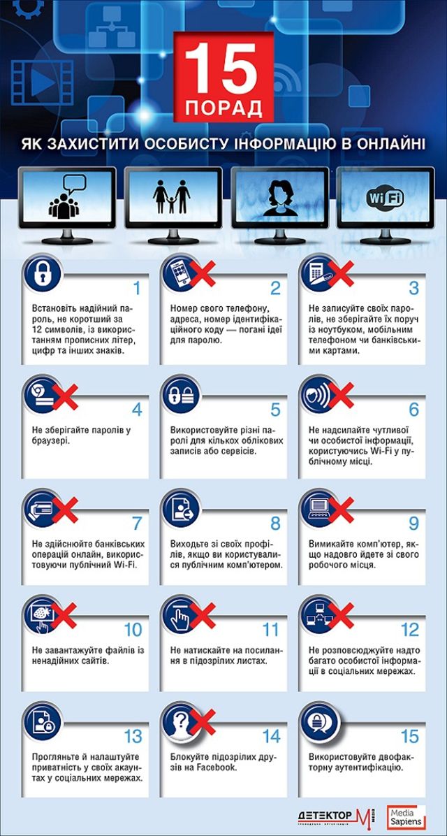 Як захистити особисту інформацію в онлайні - фото 139712