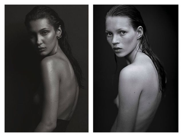 Відома топ-модель повторила знаменитий оголений кадр Кейт Мосс - фото 144084