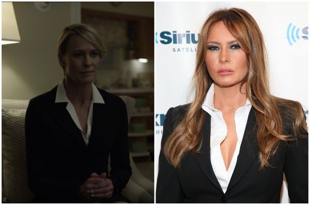 Меланія Трамп скопіювала образ героїні відомого серіалу - фото 140127