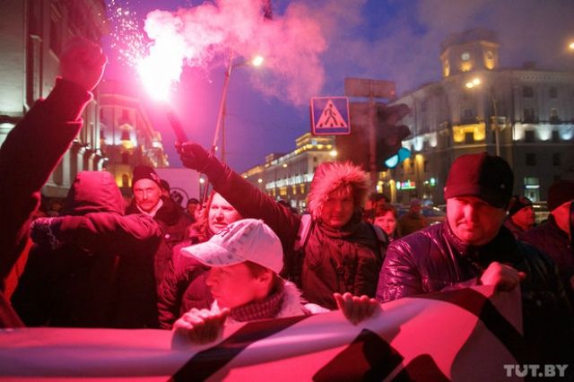 Ми – не бидло: з'явилися відео "Маршу розгніваних білорусів" у Мінську