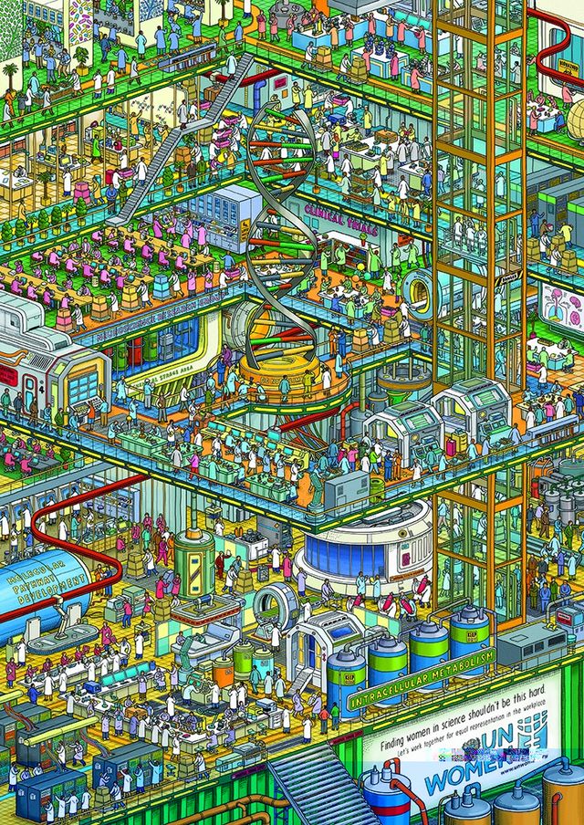 Знайдіть жінку: три ілюстрації про гендерну нерівність на роботі - фото 145666