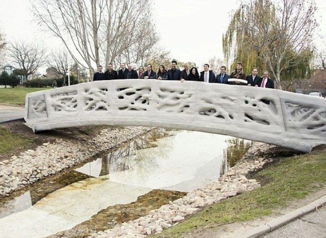 В Іспанії звели міст, надрукований на 3D-принтері
