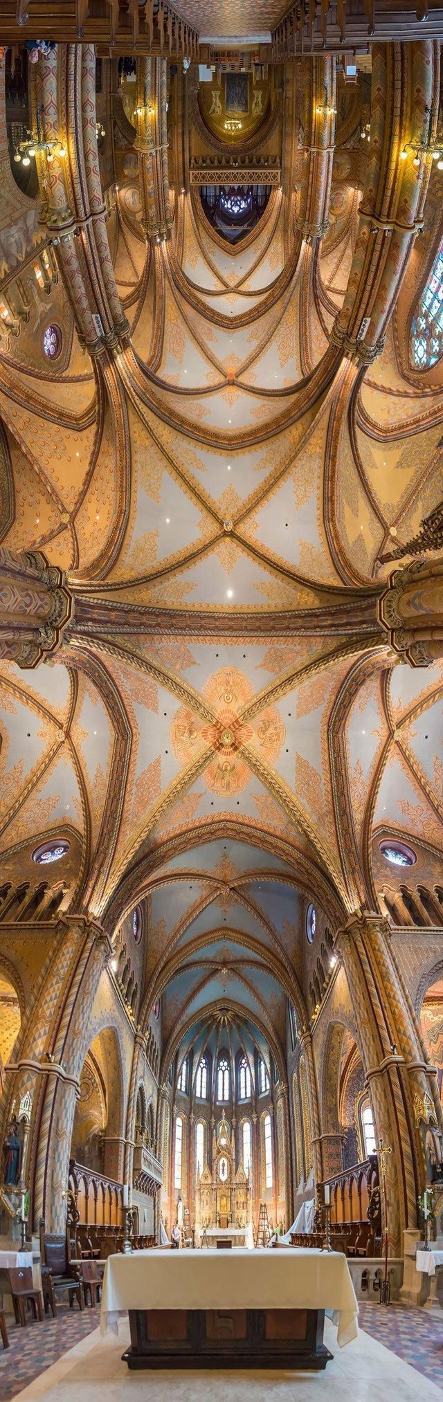 Фотограф показав дивовижні вертикальні панорами церковних стель - фото 142205