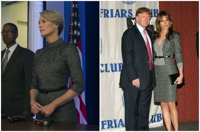 Меланія Трамп скопіювала образ героїні відомого серіалу - фото 140132