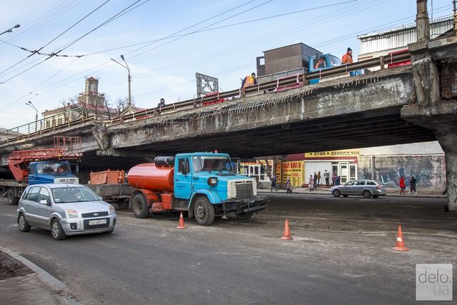 Як виглядає Шулявський міст після обвалення: нові фото - фото 147254