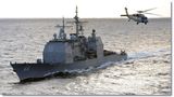 До Литви прибув ракетний крейсер США: з'явилося відео