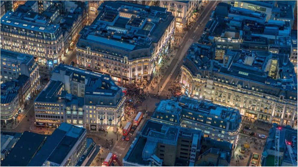 Краса туманного альбіону: як виглядає Лондон з висоти пташиного польоту