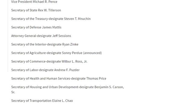 Нова команда Трампа: стали відомі всі імена - фото 140956