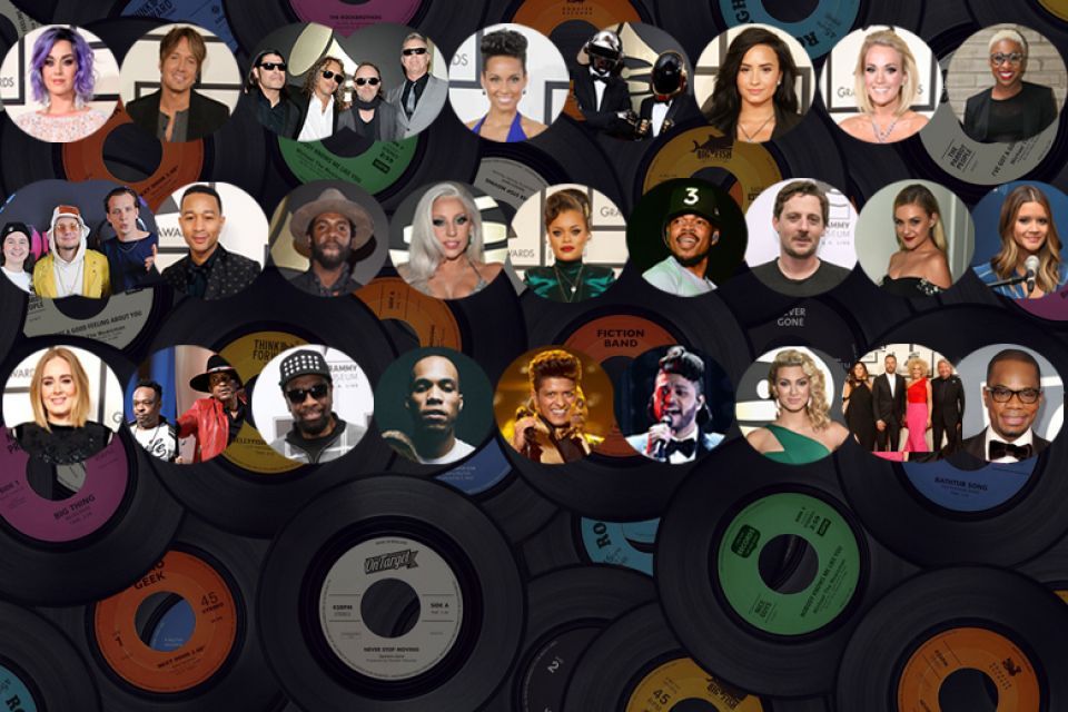 Від Adele до David Bowie: названо номінантів Греммі-2017