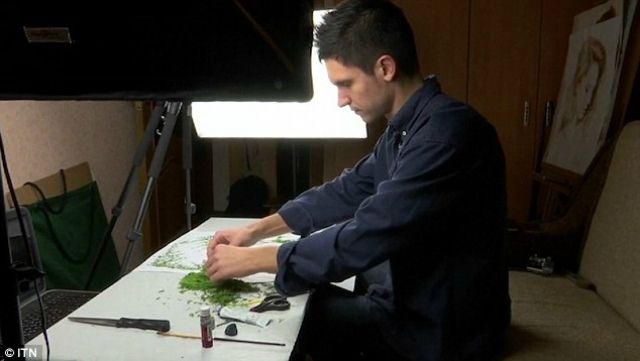 Портрет Трампа з кропу - фото 1