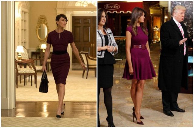 Меланія Трамп скопіювала образ героїні відомого серіалу - фото 140131