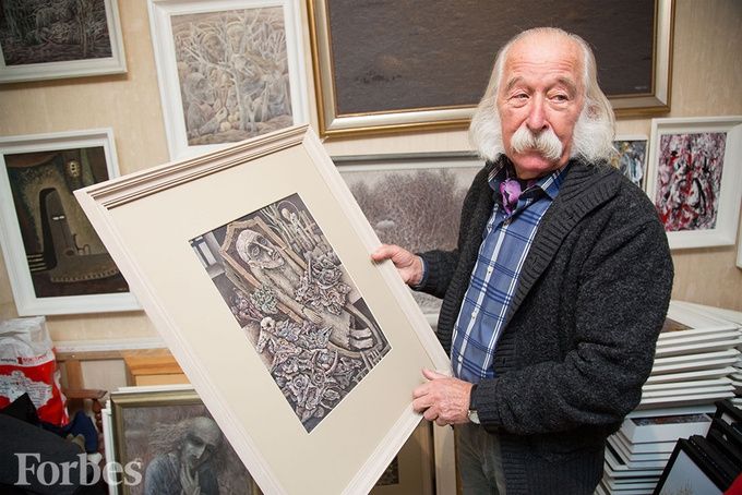 Картини генія сучасності Івана Марчука знайдено: де вони були?