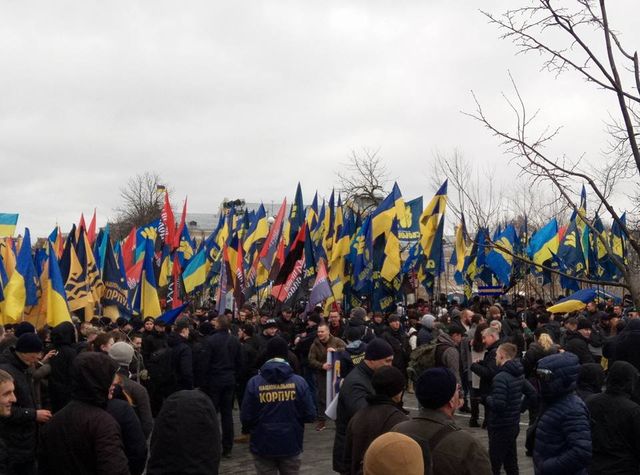 Як проходив Марш національної гідності в Києві: фоторепортаж - фото 145264