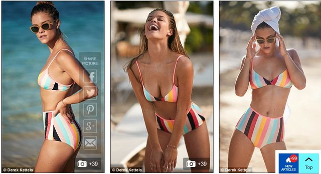 Подруга Ді Капріо вразила природною красою: ефектні фото - фото 155108